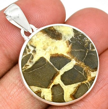 edelsteen sieraden zilver hanger oorbellen  1382